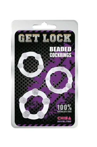 Clear-cock-rings-set