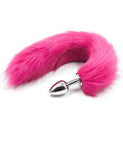 Pink-Stainless-Steel-Butt-Plug-With-Fur-Tail