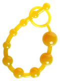Anal Beads In Yellow