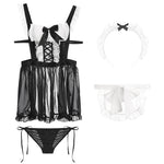 Classic French Maid Lingerie Costume Set